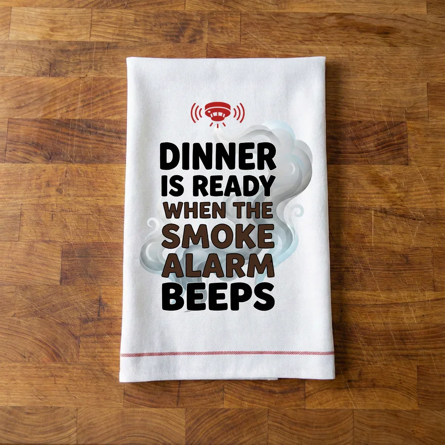 Dinner_Is_Ready_Smoke_Alarm_Original_Towel.webp