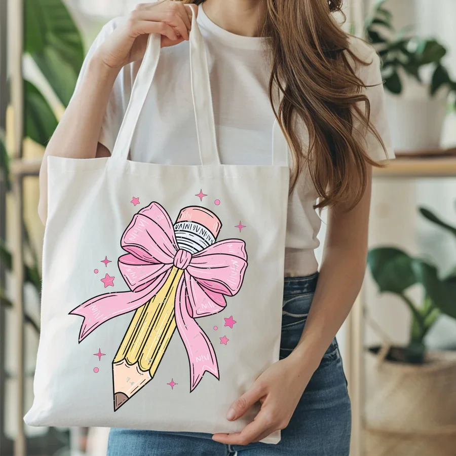 Pencil_With_Bow1_Retro_Tote.webp