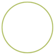 A digital illustration of a hammer hitting a chisel, breaking a piece of material, on a black background with a green circular border.
