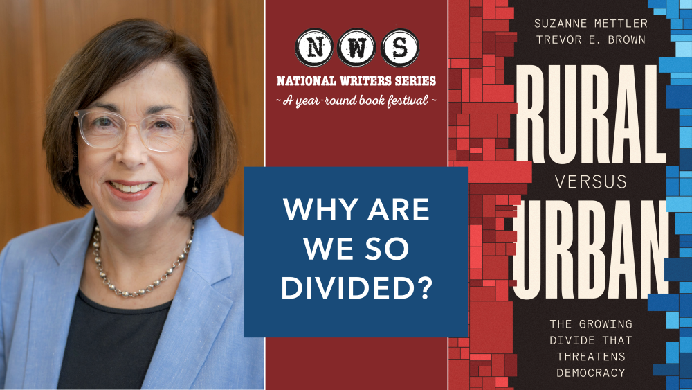 National Writers Series: Suzanne Mettler