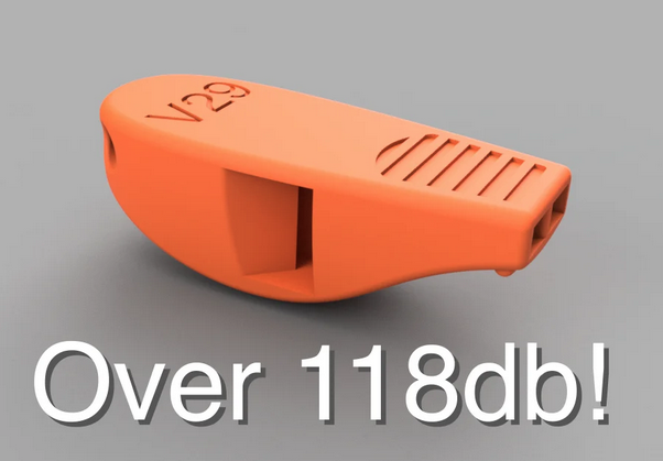 3D Printed Whistle File (Free)