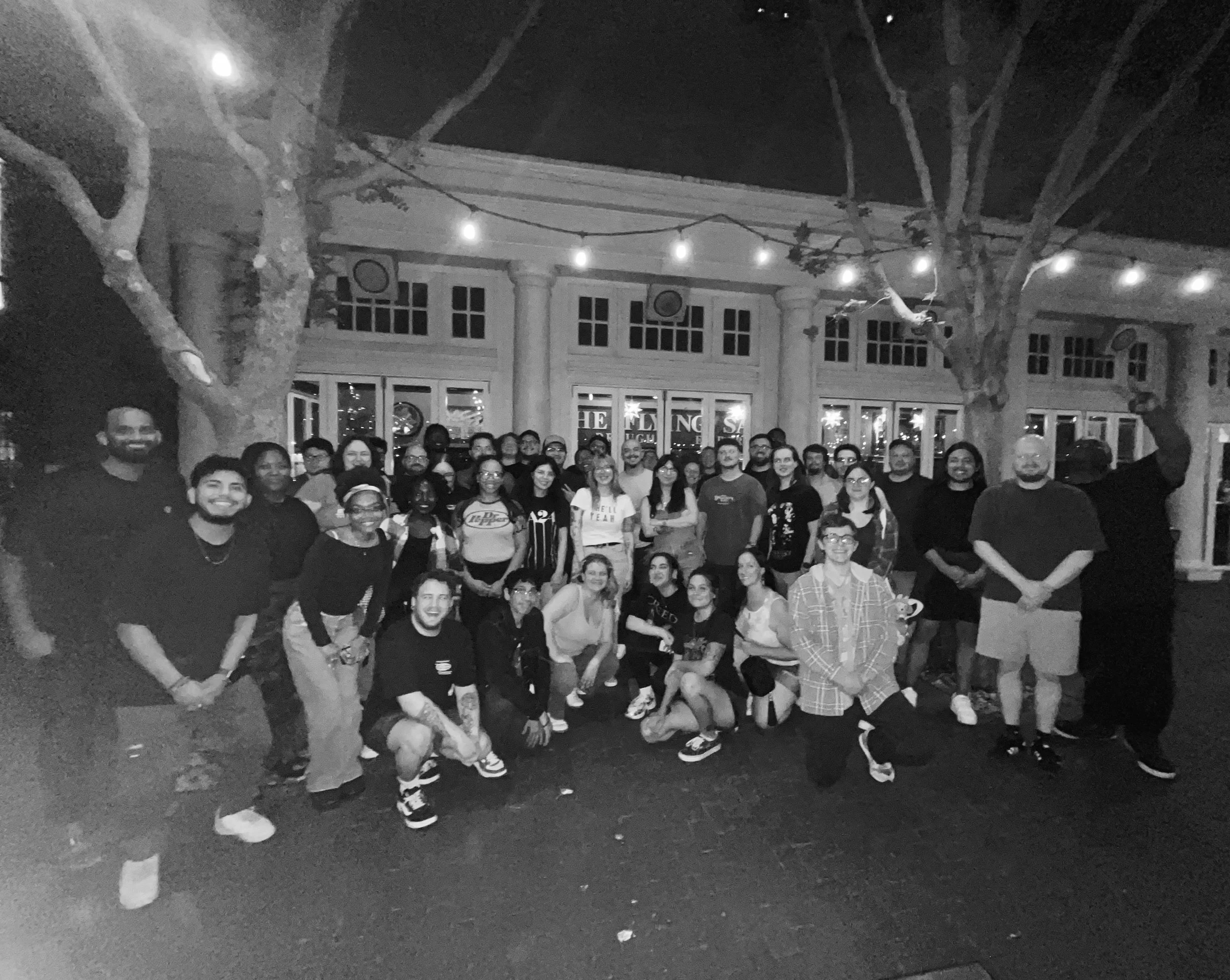 Meetup #23 was the biggest meetup by far! 45 people showed up to watch Backrooms &amp; hangout after.

A super surreal moment watching the group get this big. Movies really are better together!

#fwmc #movieclub #fortworth