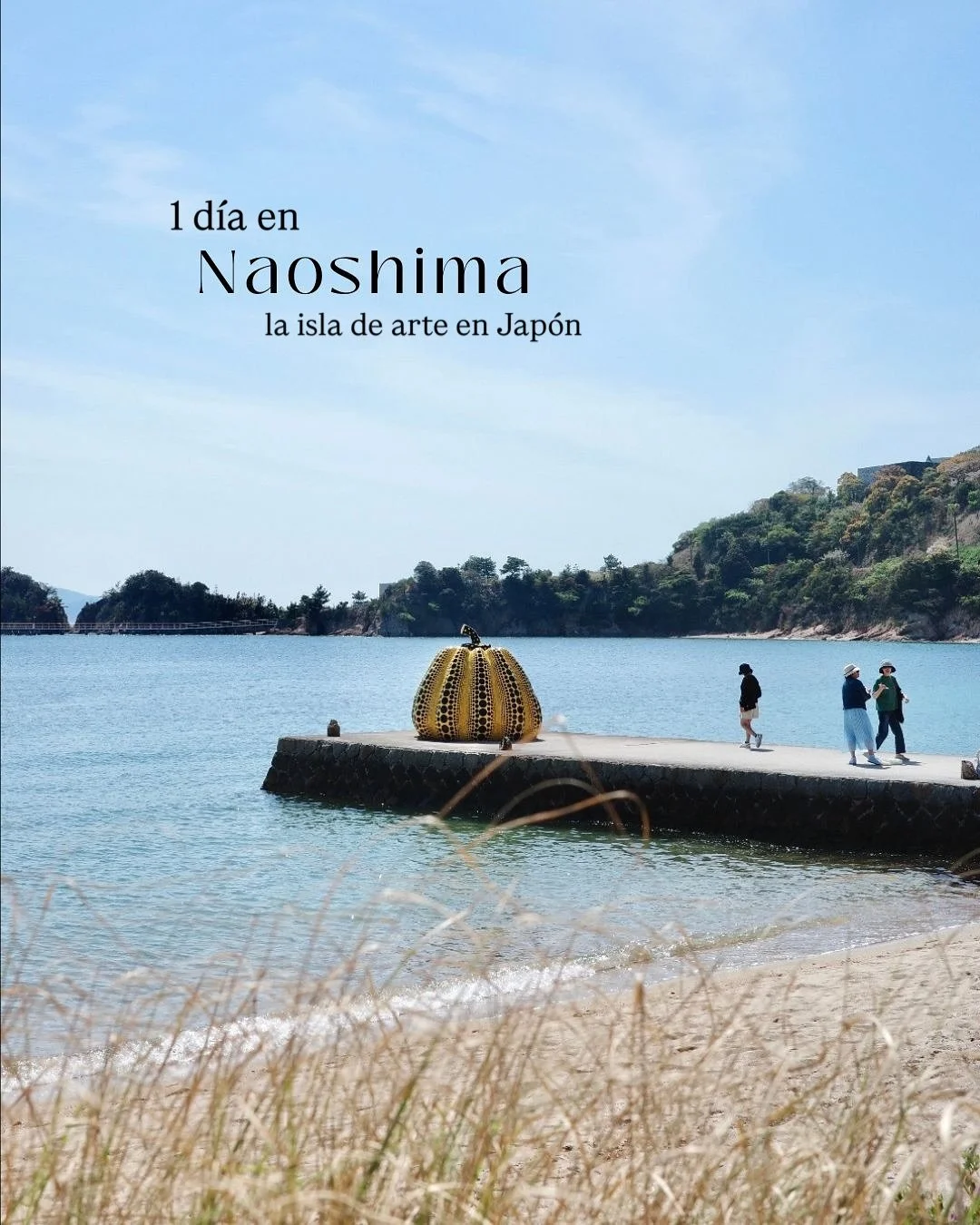 #Naoshima en primavera 🌸🇯🇵🎨 La isla que nos regal&oacute; un d&iacute;a de paz y tranquilidad, rodeados de piezas de arte, museos y cultura. 

🚲 recorr&iacute;amos toda la isla en bicicletas el&eacute;ctricas, perfecto para llegar a todos lados 