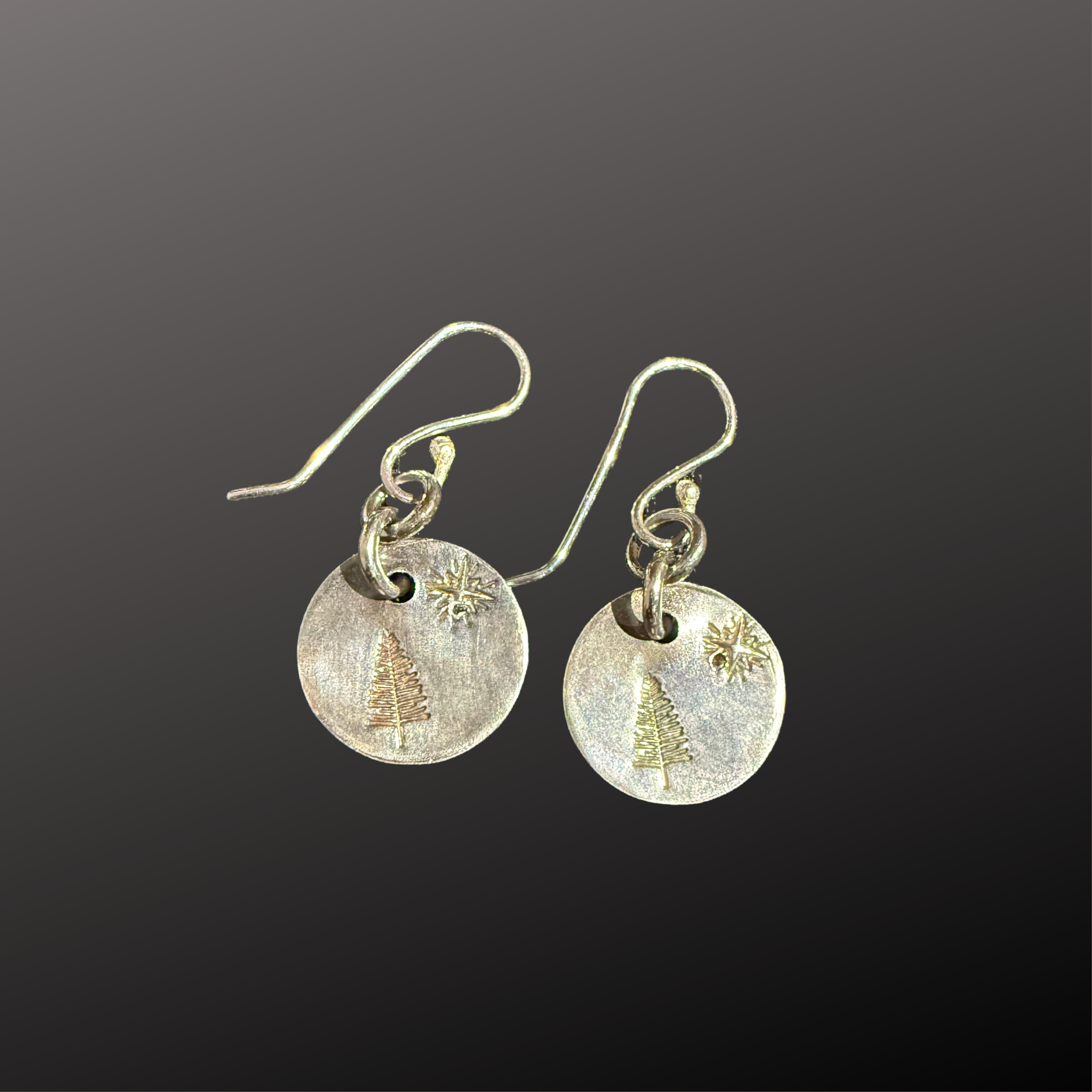 Back of Champagne Sparkle Tree Earrings - Barbara Land.png