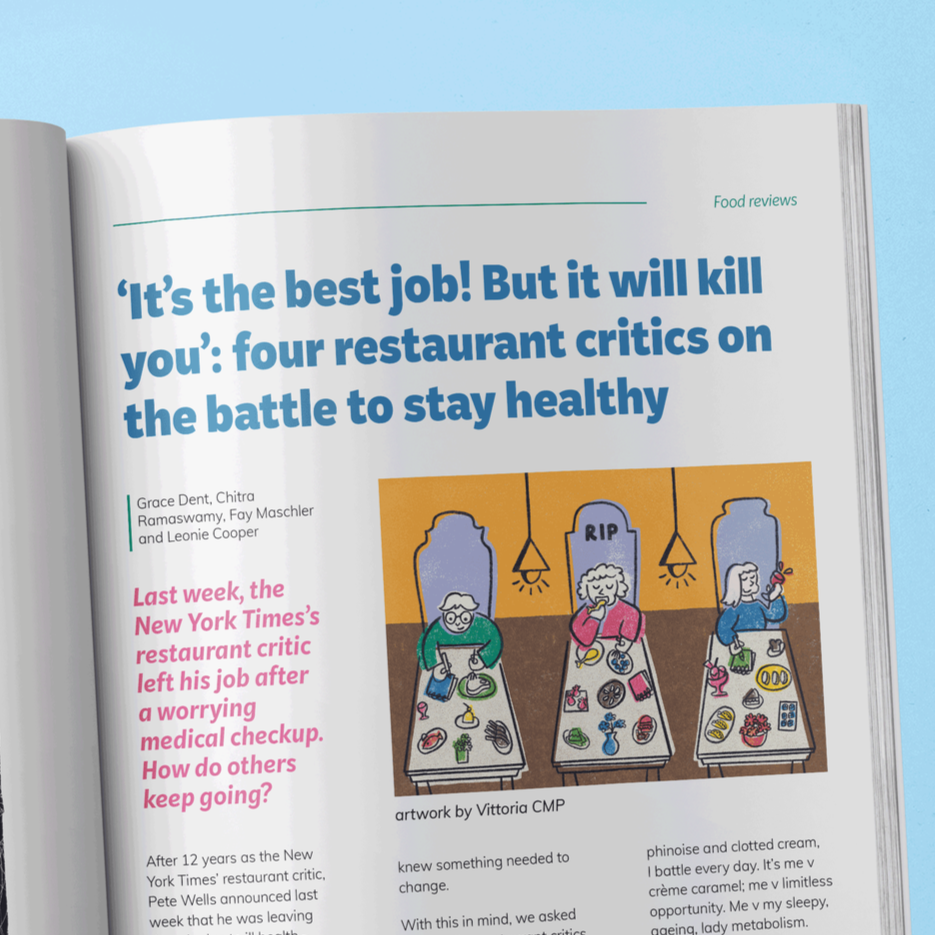 It's the best job! But it will kill you