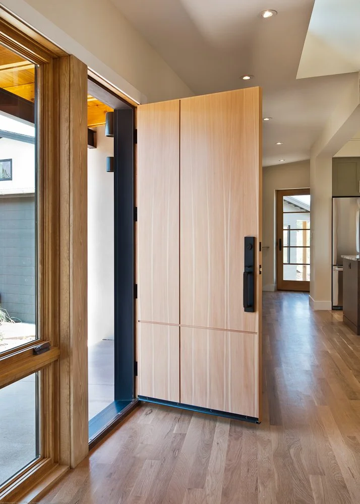 custom fir entry door