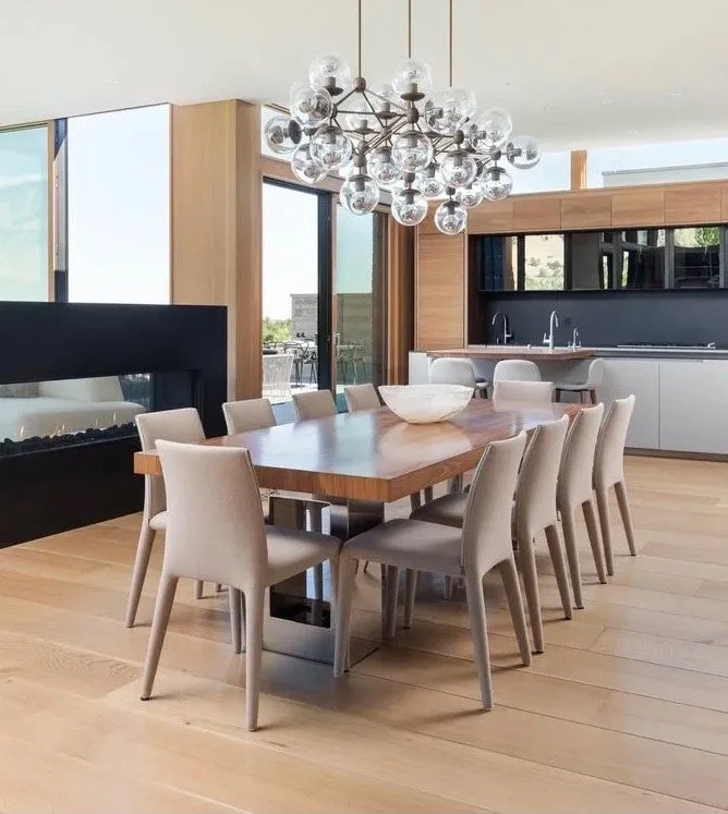 walnut and steel dining table.jpeg