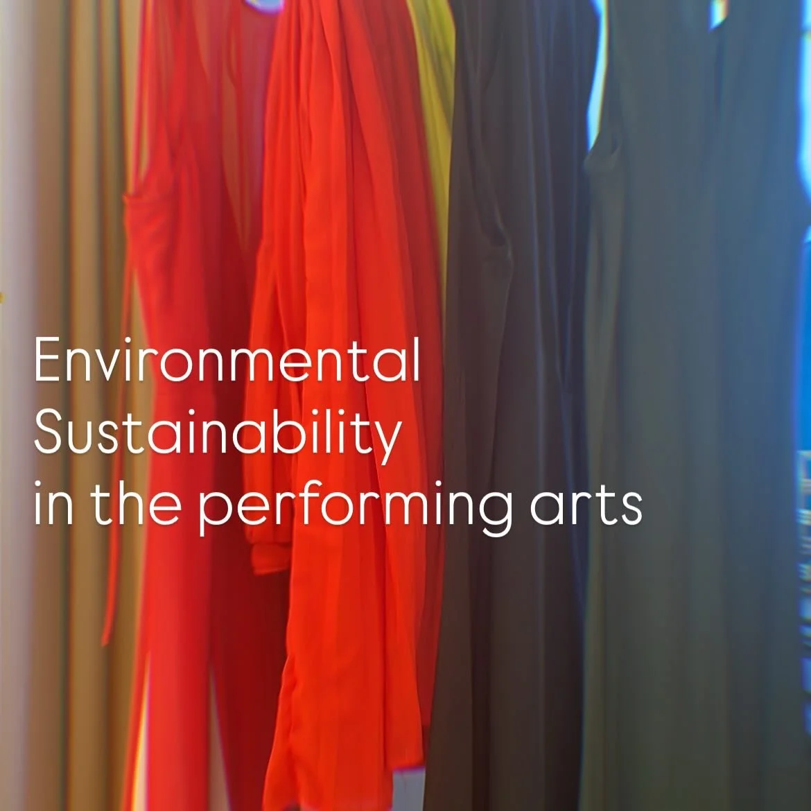What does environmental sustainability look like in the performing arts?
At ORH Dance many of our costumes and materials are sourced second hand. This prioritizes a ‘greener’ approach that prioritizes reuse over creation of new materials.