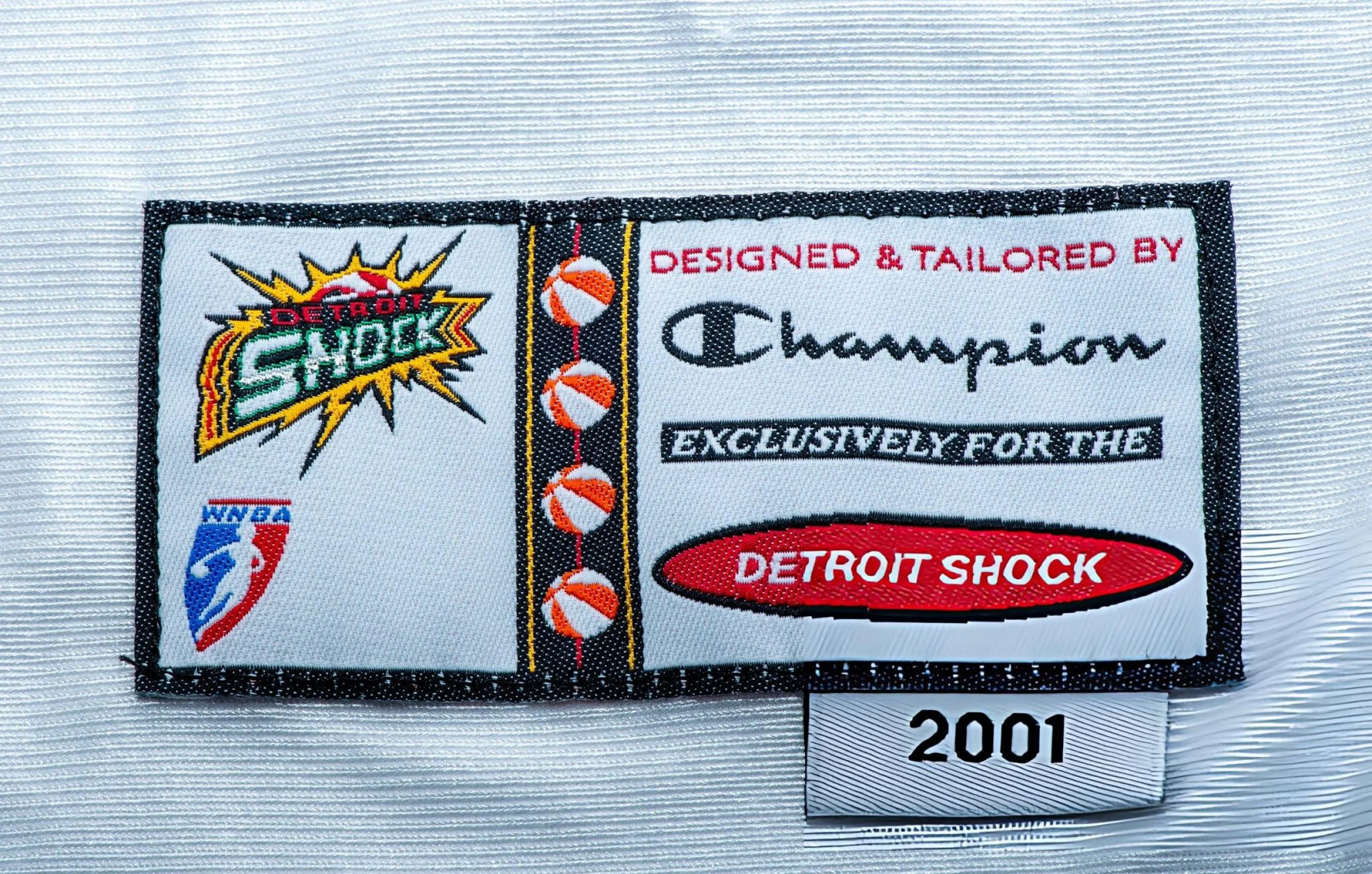 Early Detroit Shock players versus the Charlotte Sting.