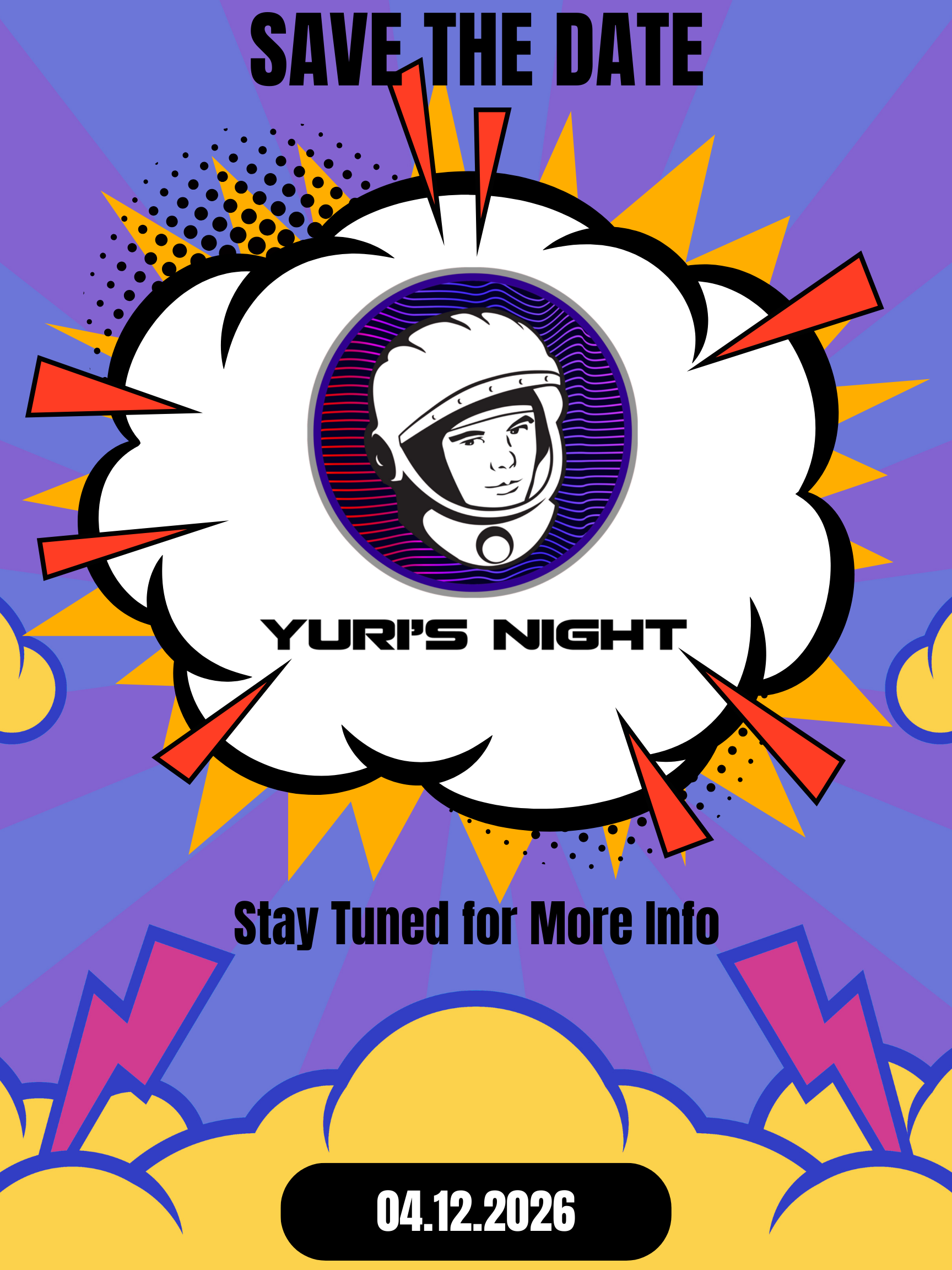 Lift-Off &amp; Level Up: Yuri’s Night Gaming Event