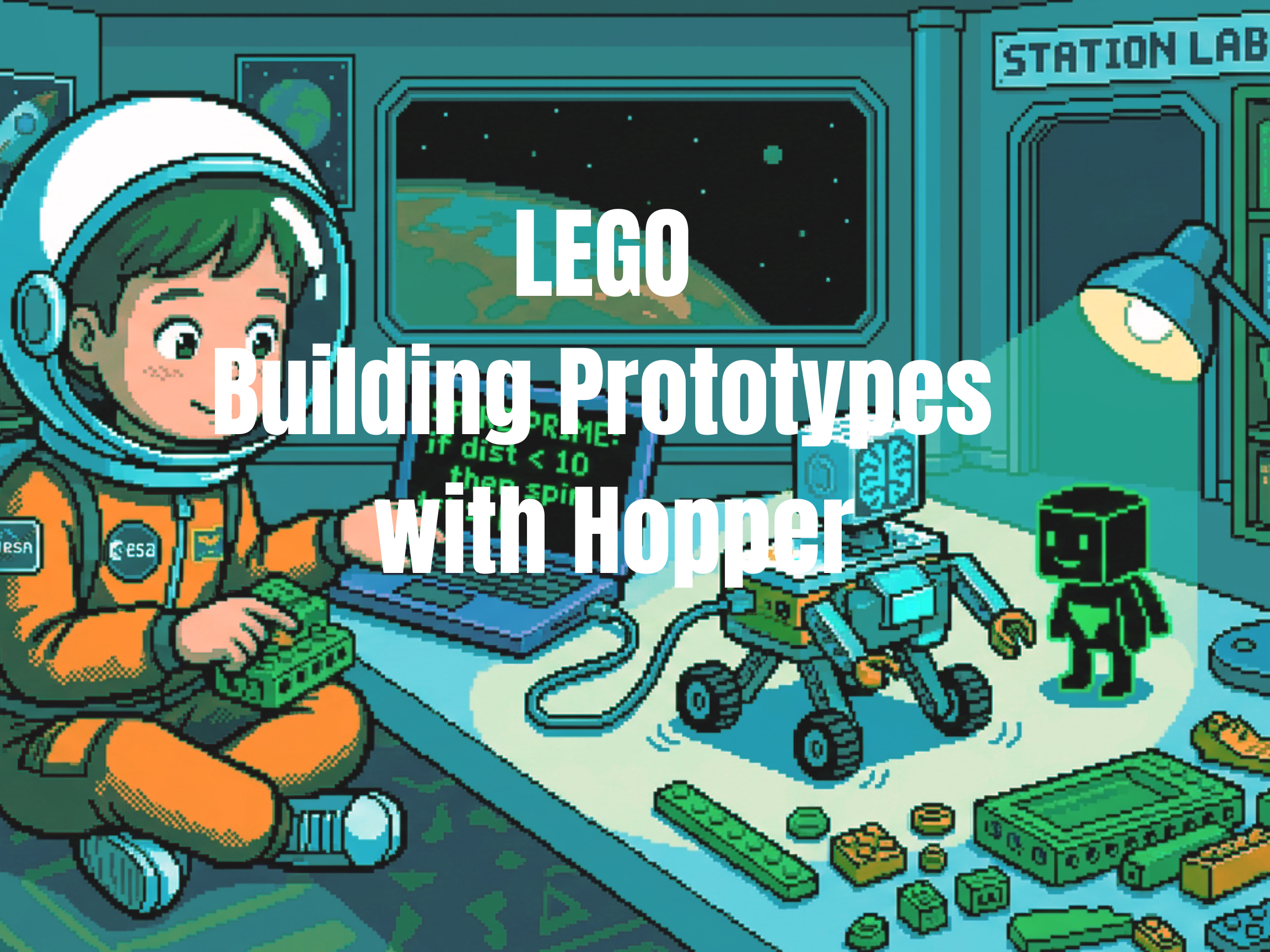 LEGO Building Prototypes with Hopper