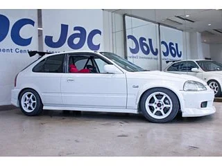 1997 White EK9 civic Type R