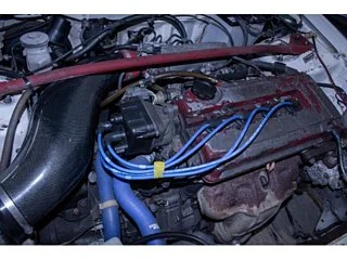 1997 White EK9 civic Type R