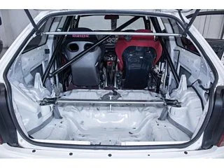 1997 White EK9 civic Type R