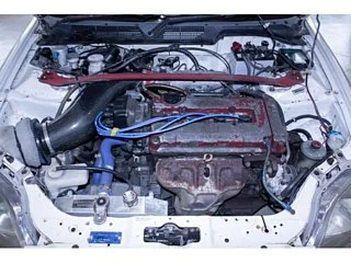 1997 White EK9 civic Type R