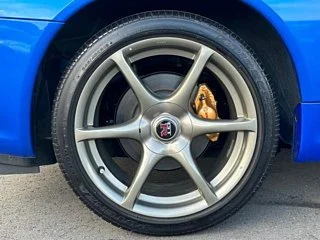 2000 Nissan Skyline GT-R BNR34 in blue, imported from Chiba Japan — rare JDM turbo 4WD coupe with 13,000 km.