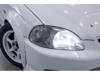 1997 White EK9 civic Type R