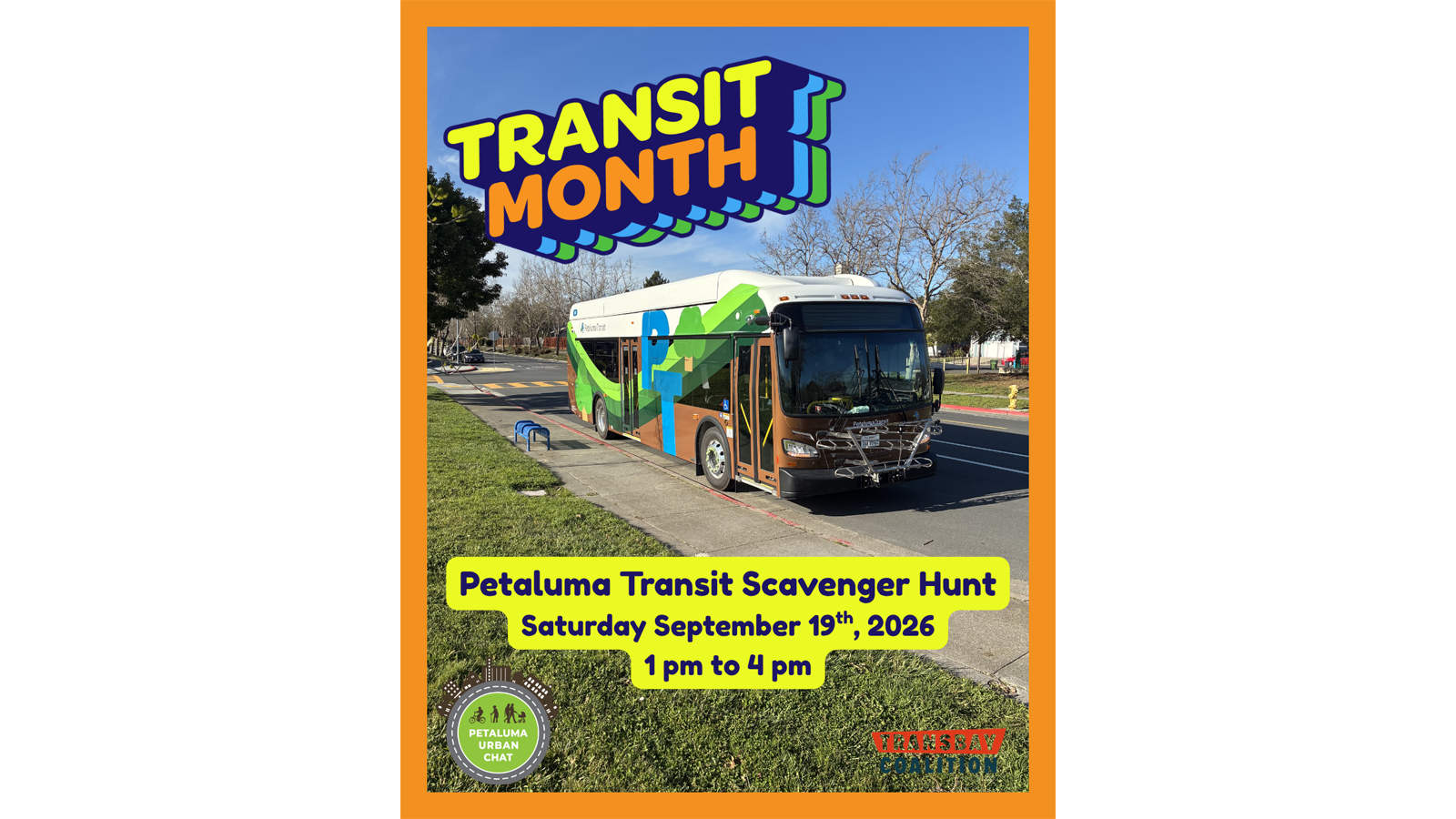 Petaluma Transit Scavenger Hunt!