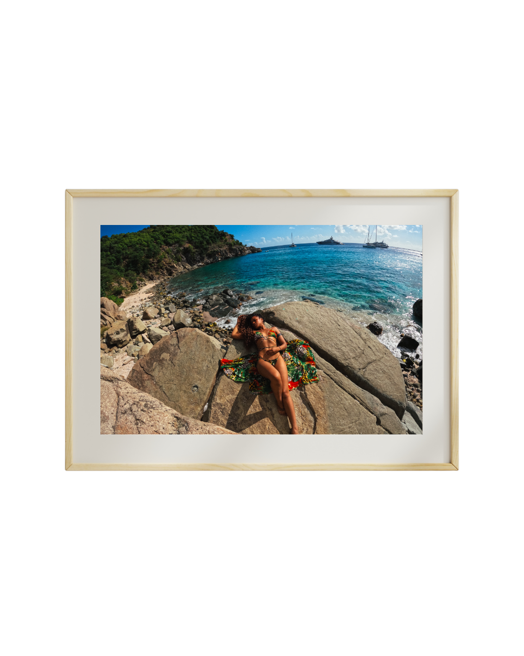 Basking in St.Barthes