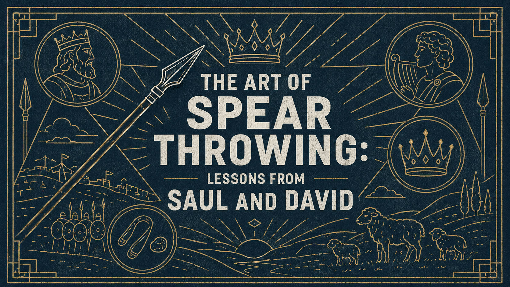 The Art of Spear Throwing: Lessons from Saul and David
