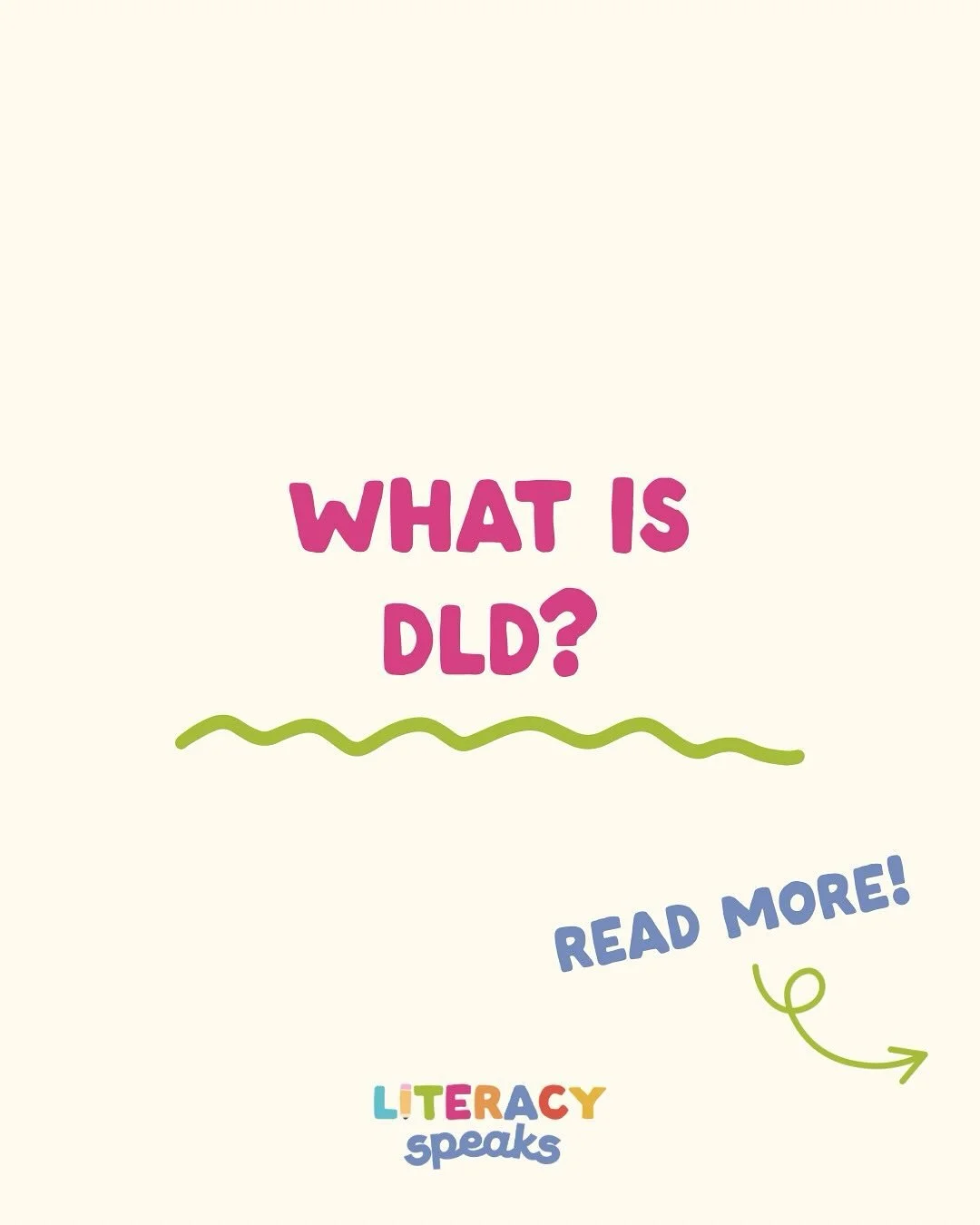 Maybe you&rsquo;ve heard the buzz around &lsquo;DLD&rsquo;? It&rsquo;s an extremely common language disorder that is under diagnosed &amp; needs our attention ‼️ Ask me questions if you have any concerns- I&rsquo;m here for you!