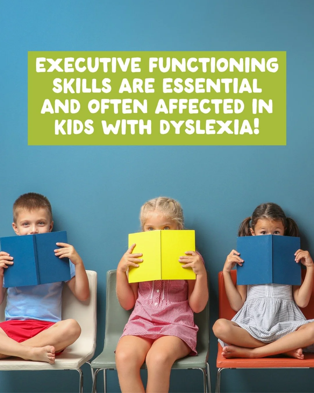 Dyslexia is a language-based disorder AND it relies on other cognitive functions as well! This month we are going to dig into HOW our brain's self-management system supports the development of reading and writing. Stay tuned!