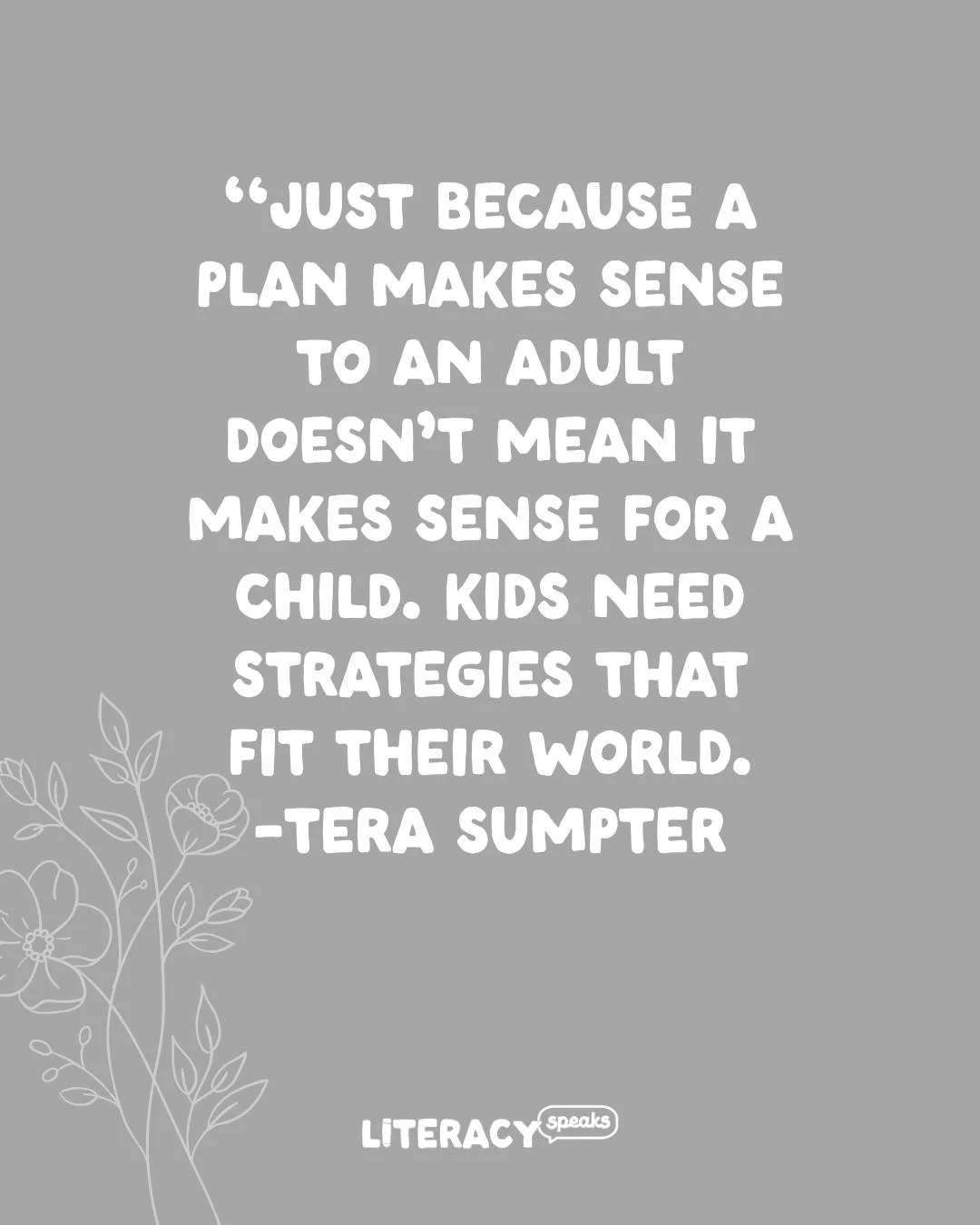 Know your skills, your teaching material and kids well enough that you can make learning happen! DM me if you need a brainstorming session on how to make things click for your kiddo ~ I'm here for it!
