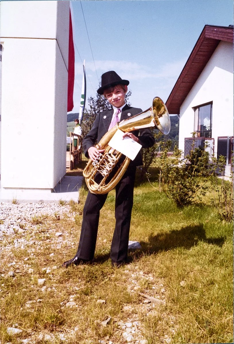 Gerhard Füßl bei der ersten Ausrückung