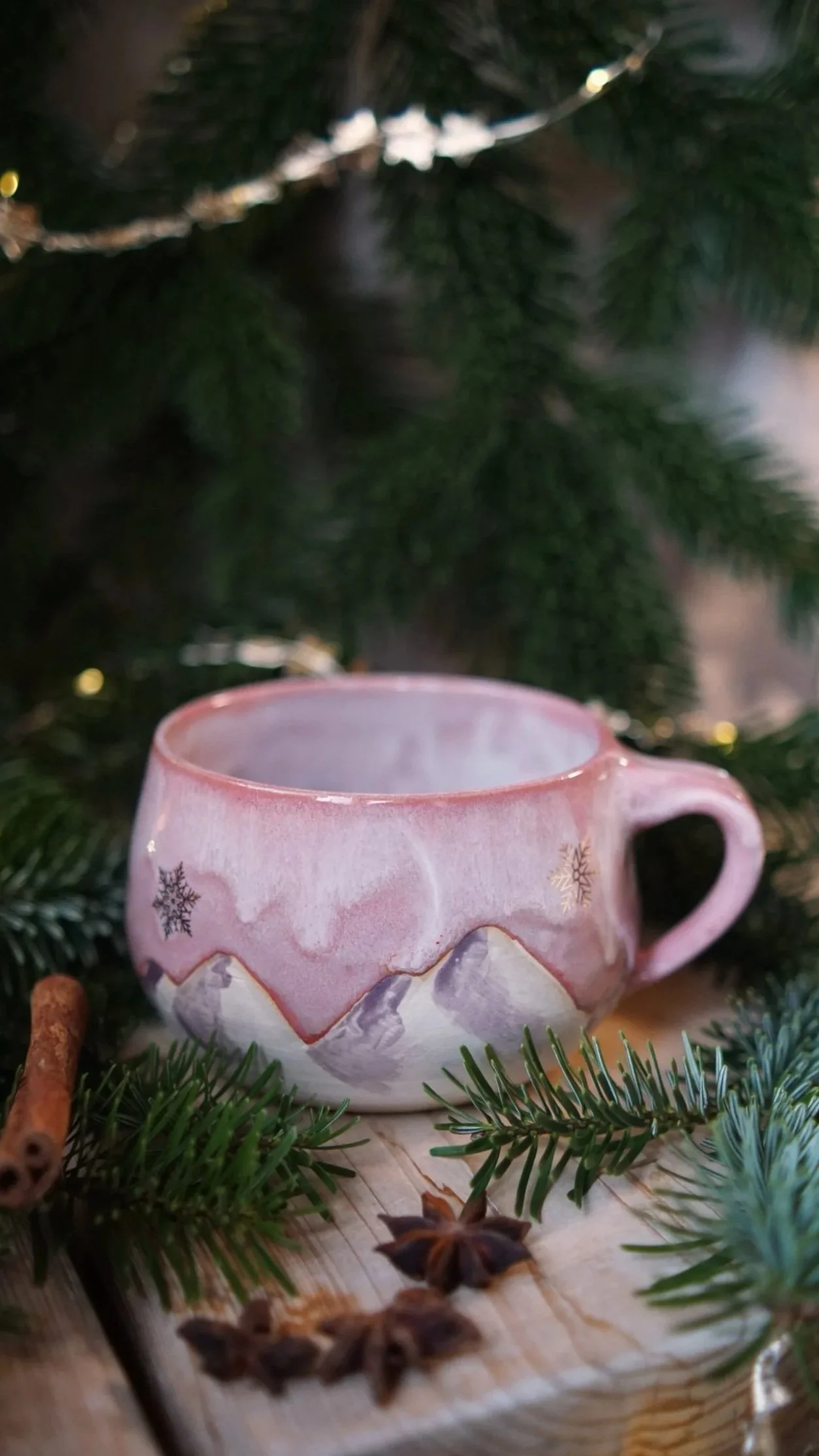 Tasse „Berge“ Turmalin 2