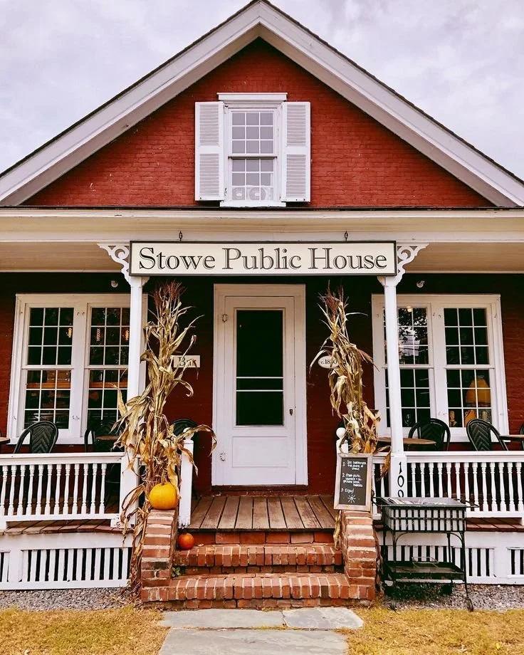 Stowe Public House in Stowe Vermont featuring cafe, winebar and Vermont-made goods in the village