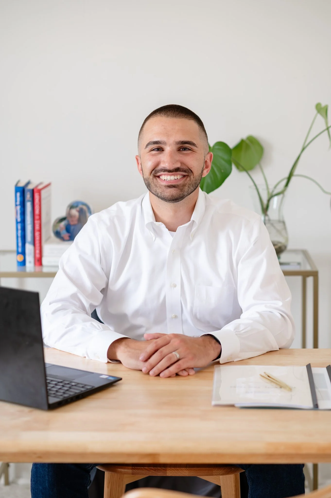 Matt Curtin CPA at desk