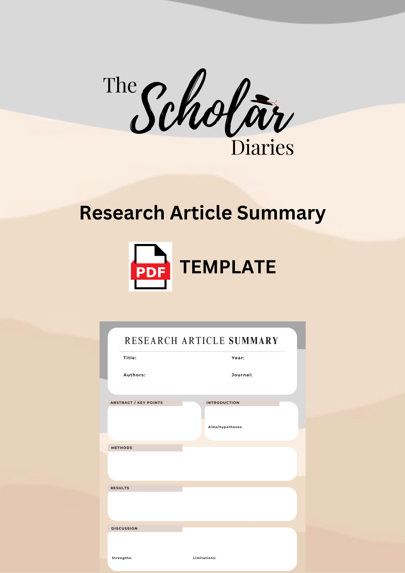 Research Article Summary Template