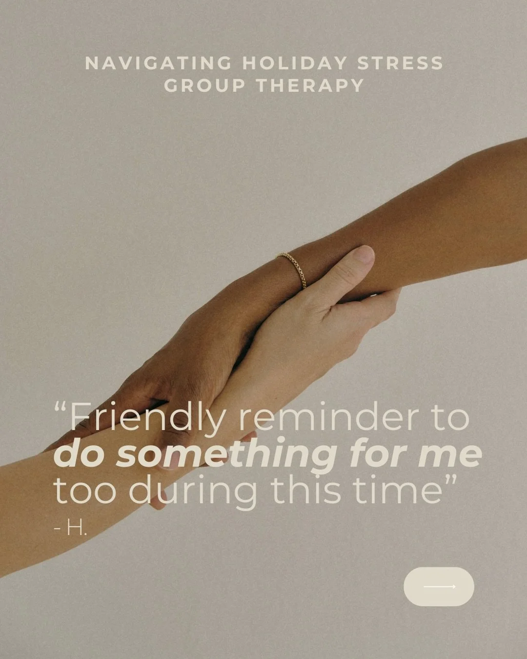 This group therapy isn&rsquo;t about fixing you. 🤍
It&rsquo;s about helping you understand yourself &mdash; in a space where you don&rsquo;t feel alone.

Hearing others share similar experiences can be deeply grounding.
It brings clarity, perspectiv