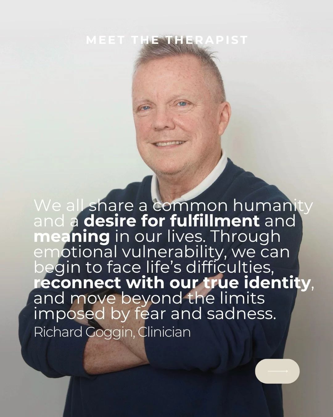 Hi, I&rsquo;m Rick.

I believe that what is most personal is also most universal. At our core, we all share a common humanity and a desire to live meaningful, fulfilling lives.

How we integrate our life experiences &mdash; the painful and the joyful