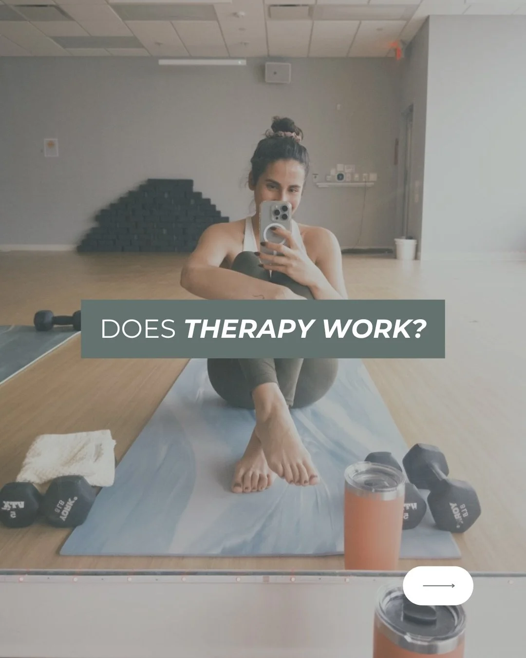 Does therapy work?
Well&hellip; does personal training work?

Both can change your life.
But neither works if you don&rsquo;t show up.

You don&rsquo;t build strength by going once.
You don&rsquo;t build emotional resilience by talking about it once.