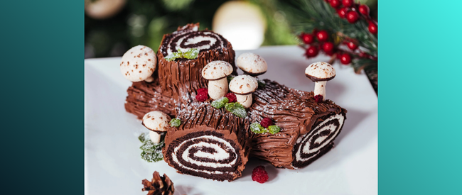 Parent &amp; Child Build-and-Take Bûche de Noël 