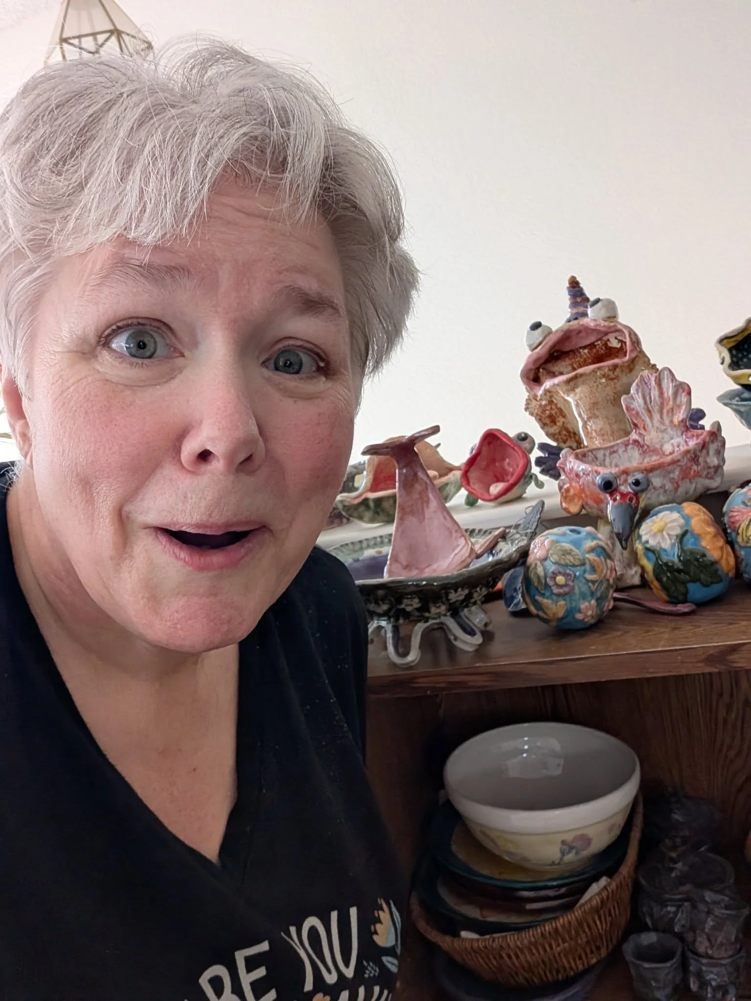 IT'S UP IT'S UP IT'S UP ‼️‼️‼️

The NEW website is UP!

And that means you get FREE POTTERY GIFTS with every online order! 

👉👉👉 Estherljones.com 👈👈👈

I have more pottery to add to the store, so if you don't see what you'd like, wait a few days