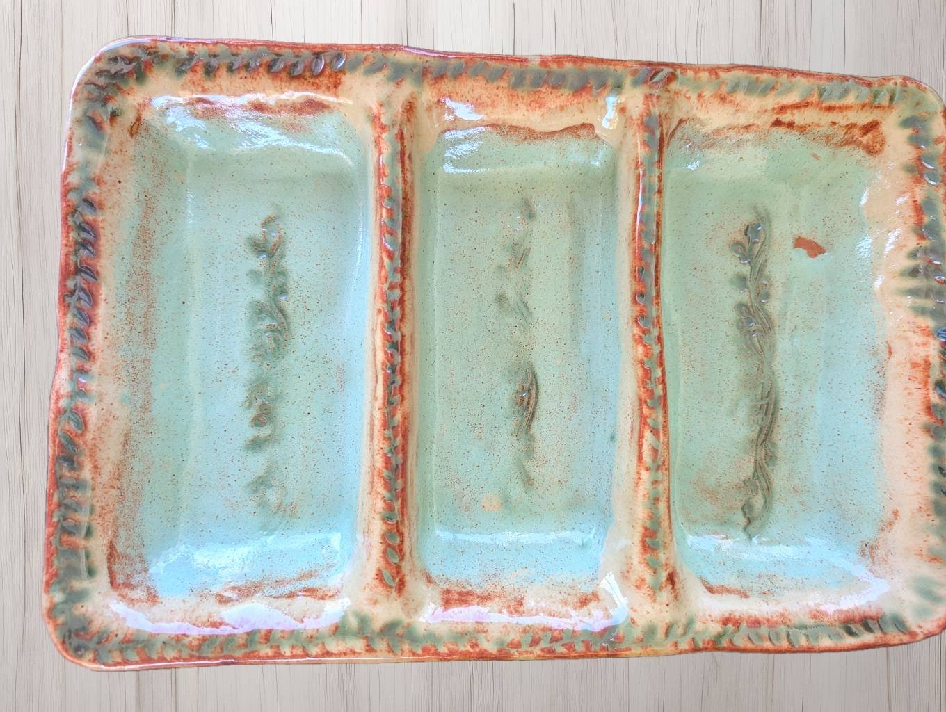 Not every kiln opening is a joyful one, but the one this morning was definitely full of joy! 

Only two of the items in the firing were mine, and I wanted to show you this one right away. 

I constructed this piece during class several weeks ago usin