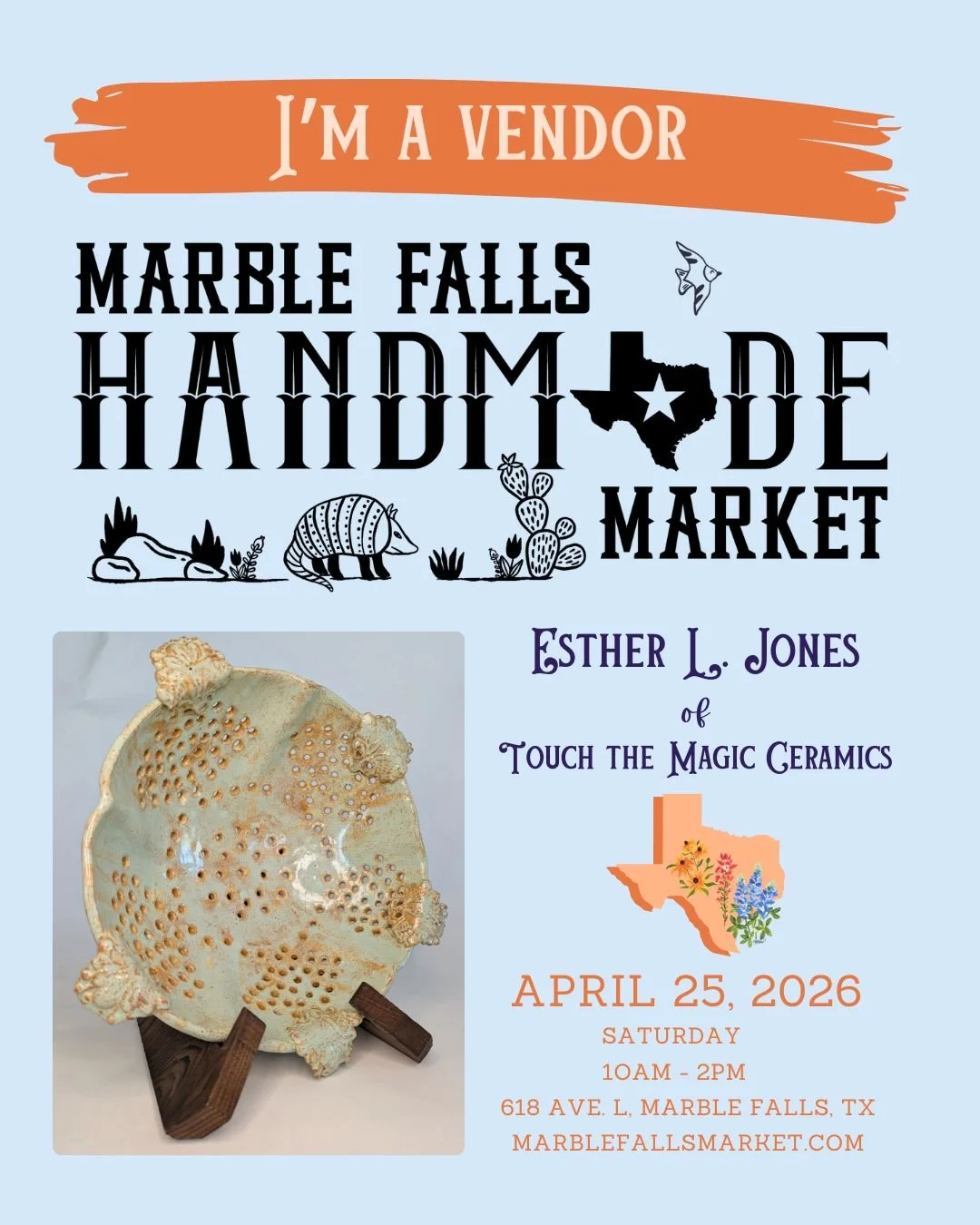 This is very likely the only market I will be doing this spring.

Why?

Because I don't want to miss it! 

It's small. It's friendly. It's indoors. It's locally sourced. It's high quality. 

AND IT'S FUN! 

It's also short. So you need to make plans 