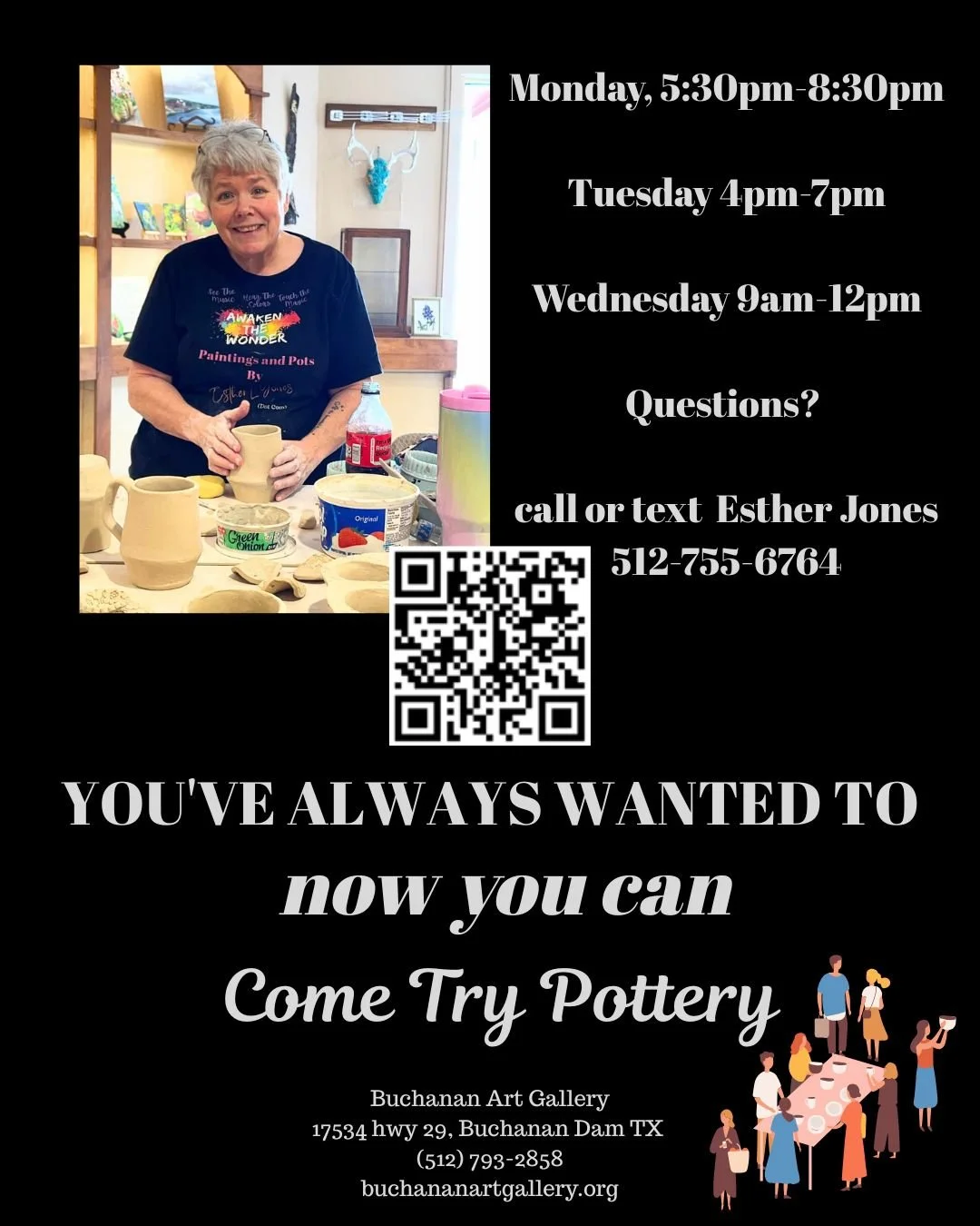 NO TALENT OR EXPERIENCE NEEDED! 

Many members have come to these classes without these items--only to discover that they have PASSION... Which makes up for a lot. 

Now they wouldn't miss class for anything except a dire emergency. 

Come see what y