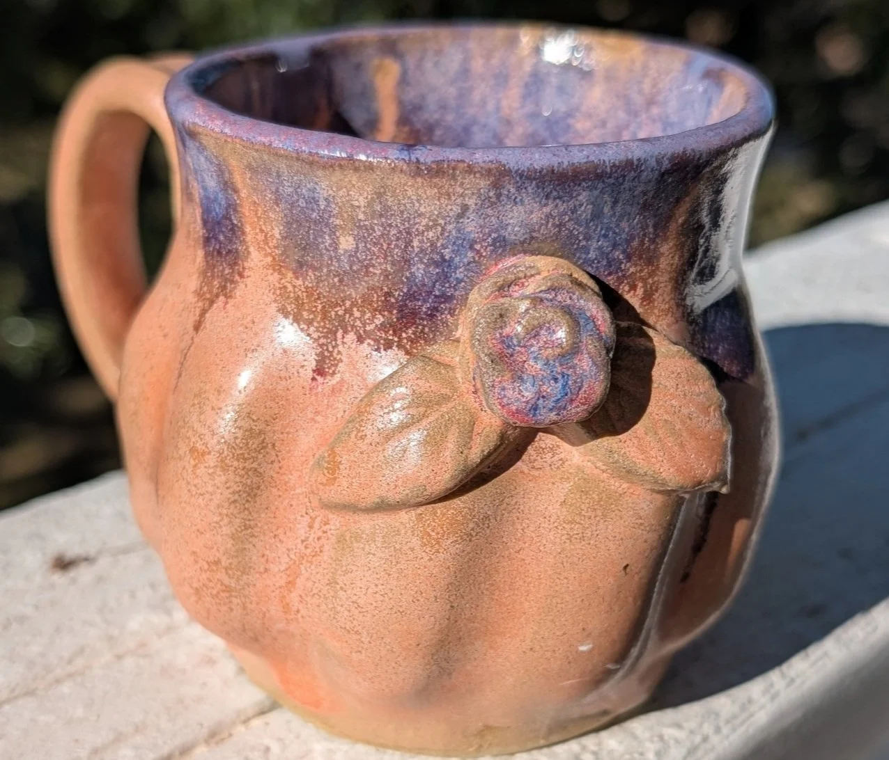 Artisan Floral Ceramic Mug