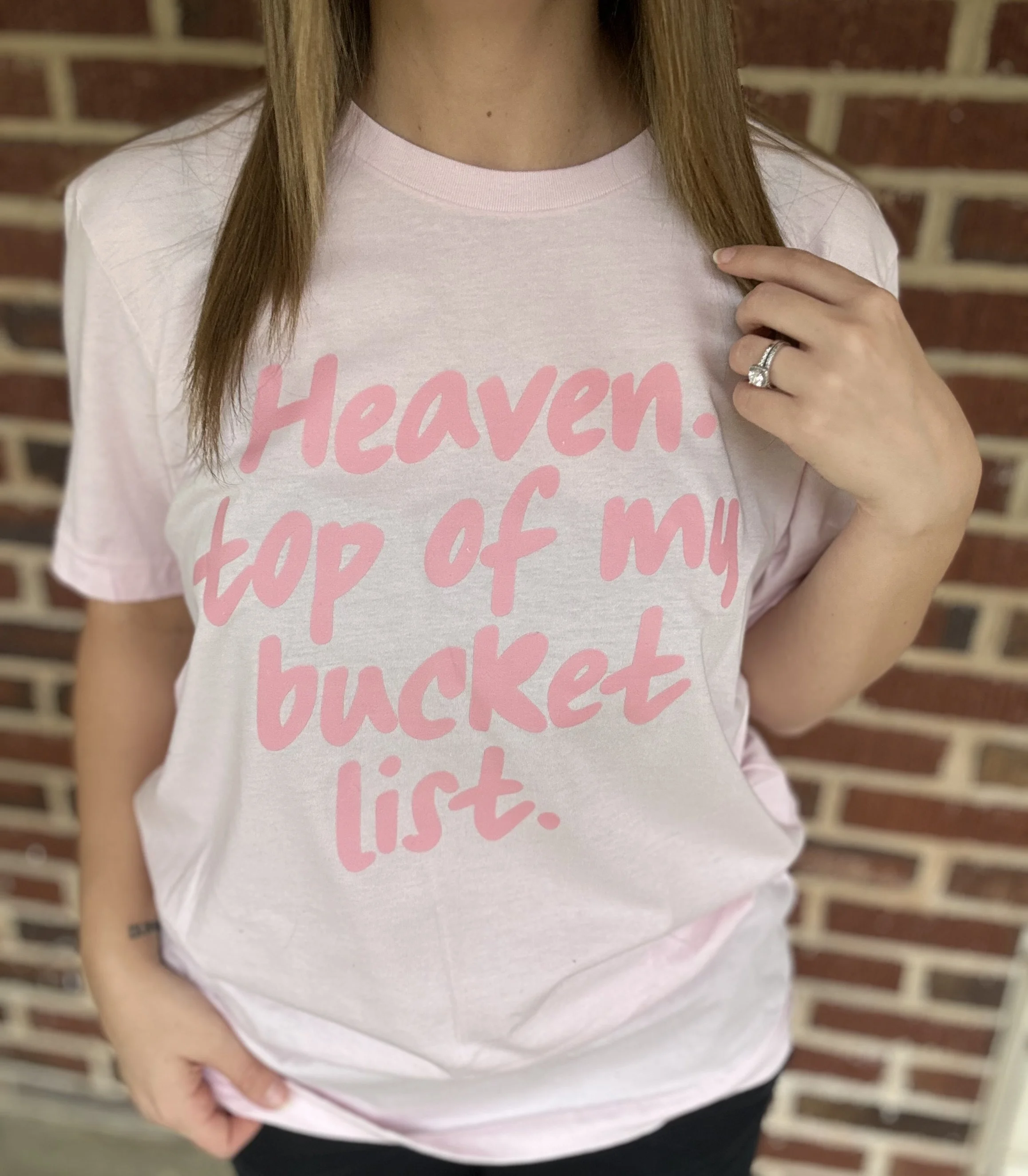 Top of My Bucket List