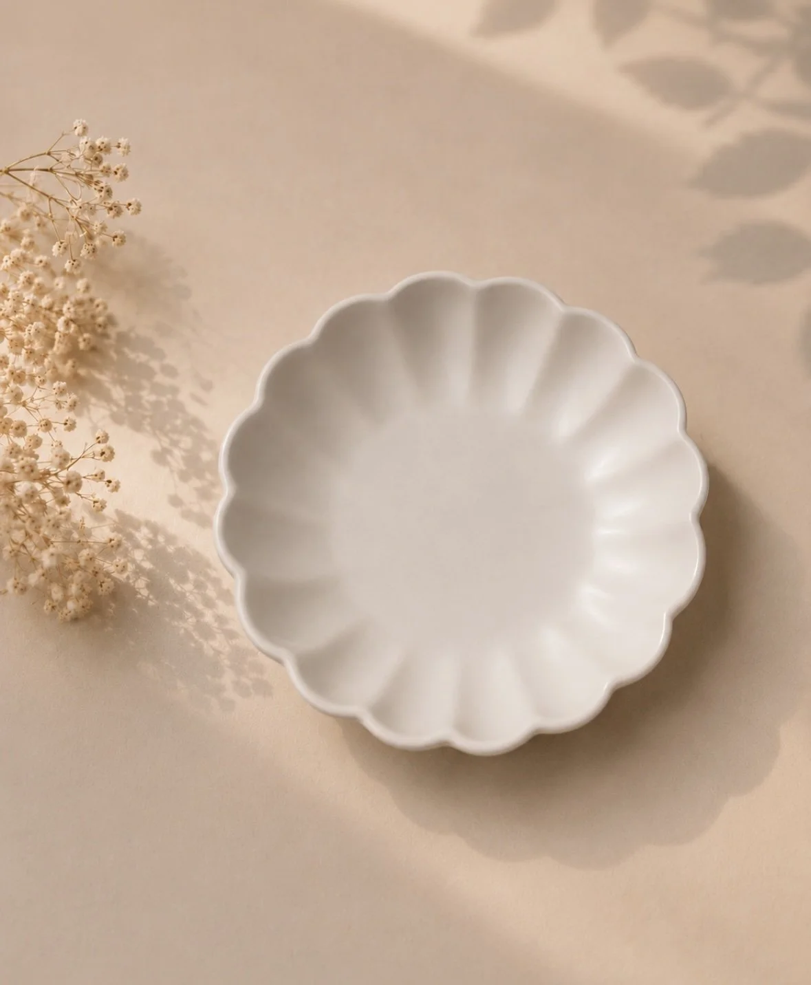 Scallop Candle Bowl
