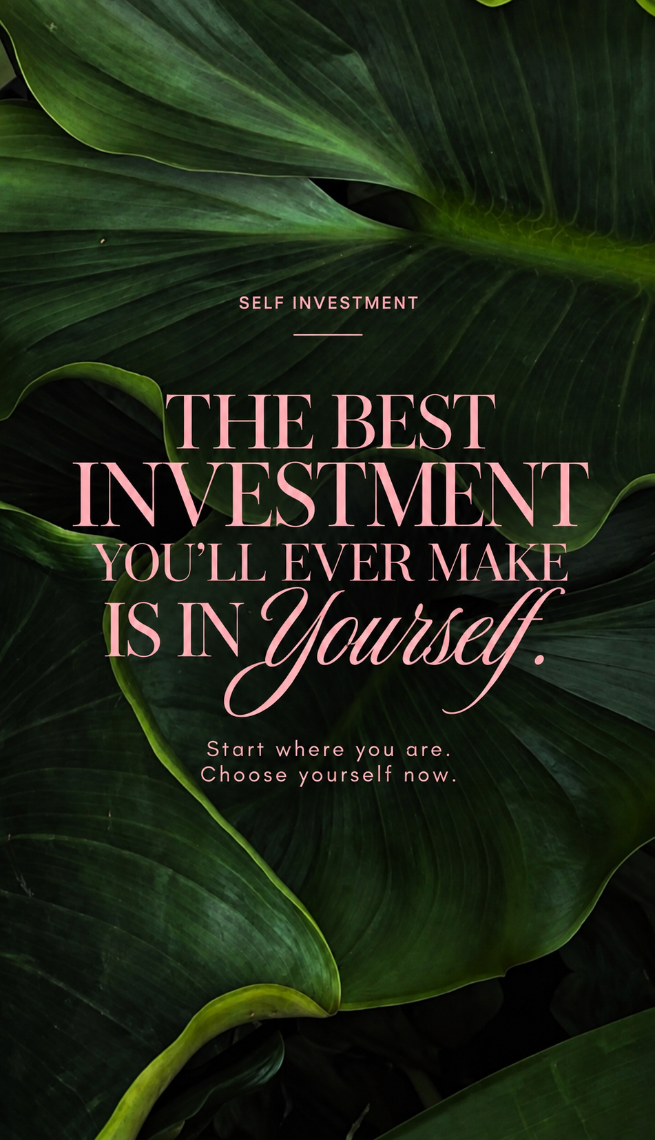 The Best Investment You’ll Ever Make Is in Yourself