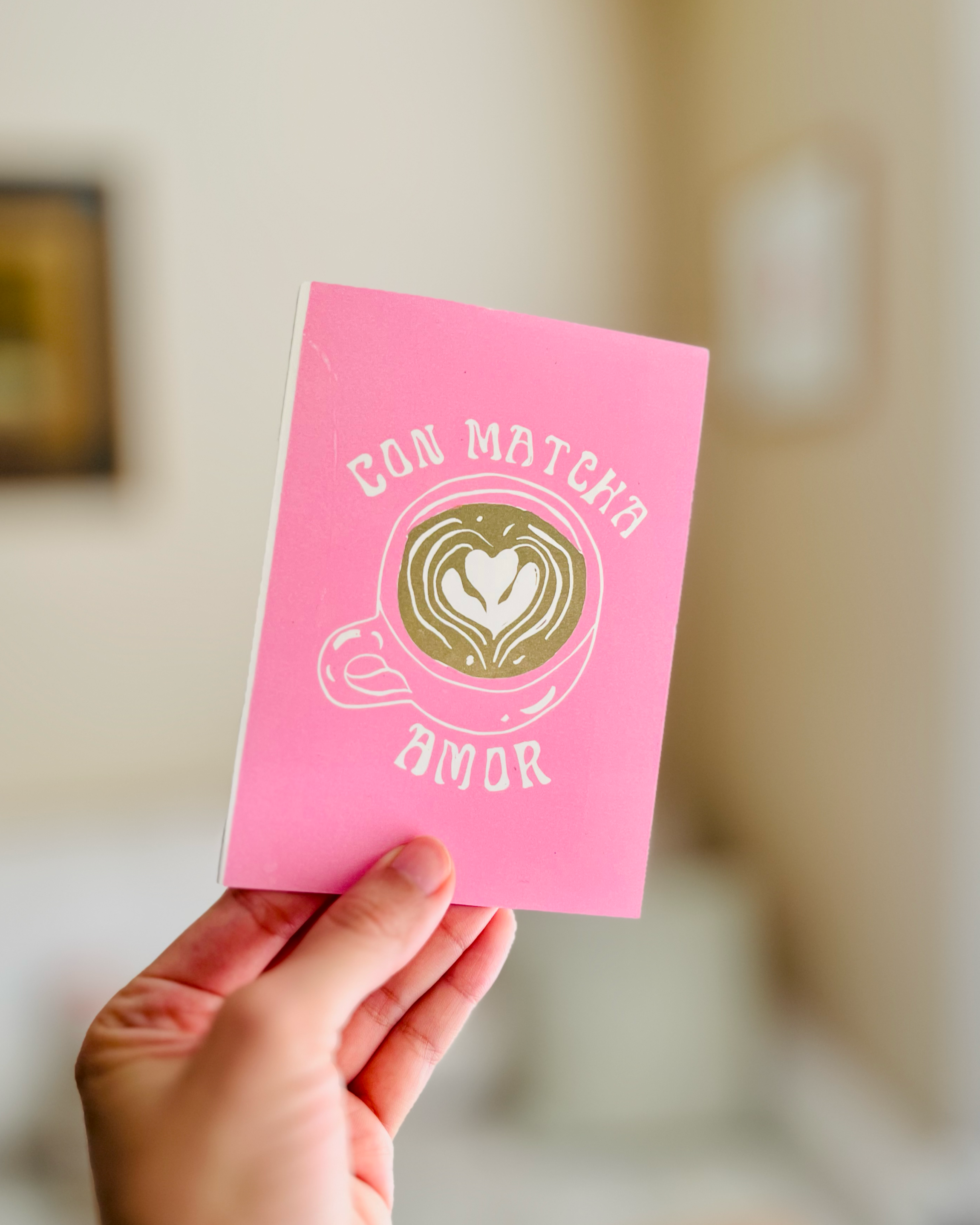 Con Matcha Amor Card