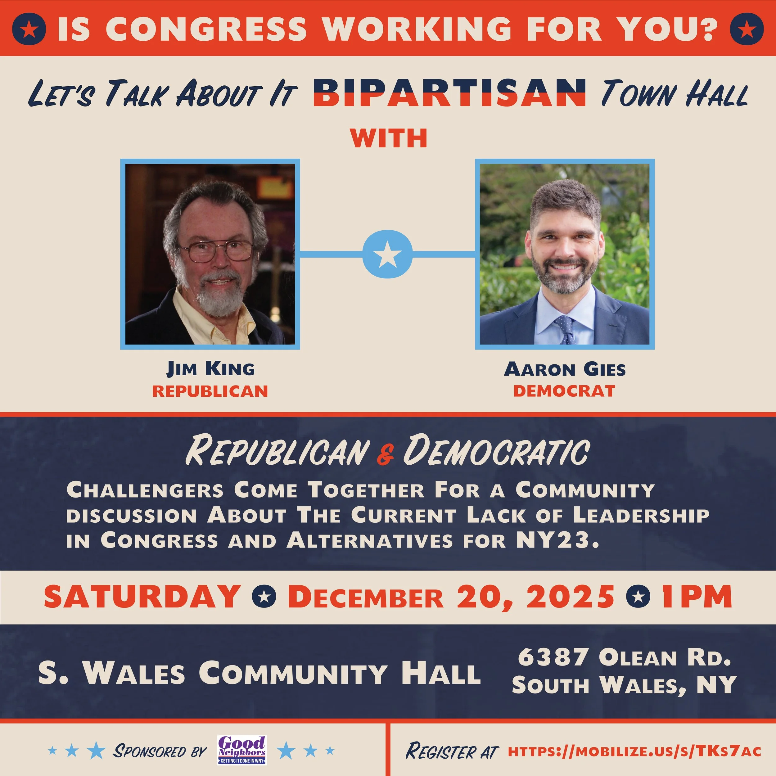 Bipartisan Town Hall - South Wales