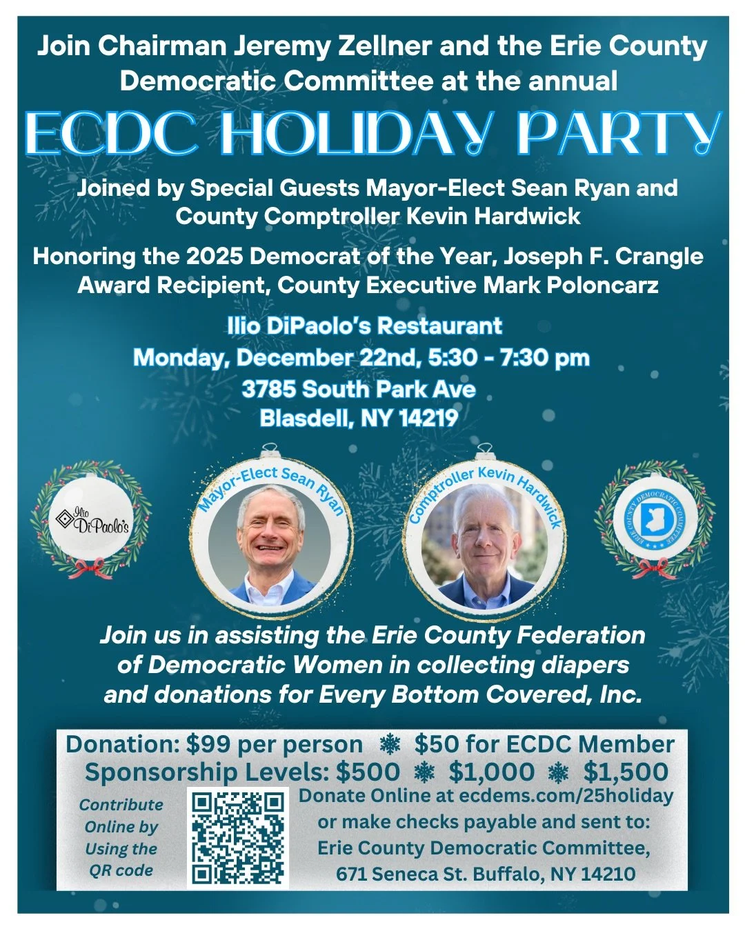 Erie Co Dems Holiday Party
