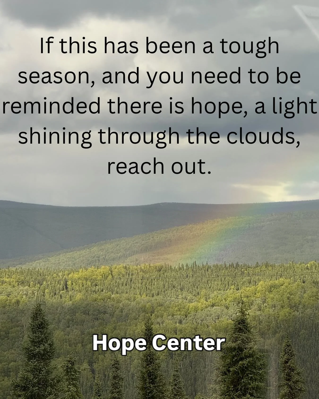 Light through the clouds