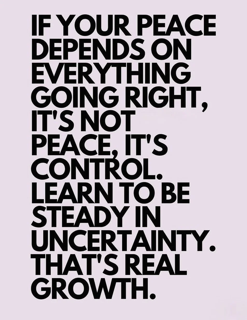 Being sensitive to our internal dialogue and discomfort can become an opportunity for growth. Flowing with the Holy Spirit can take time to learn. Knowing that we need to discern the source of our peace is a good starting place.