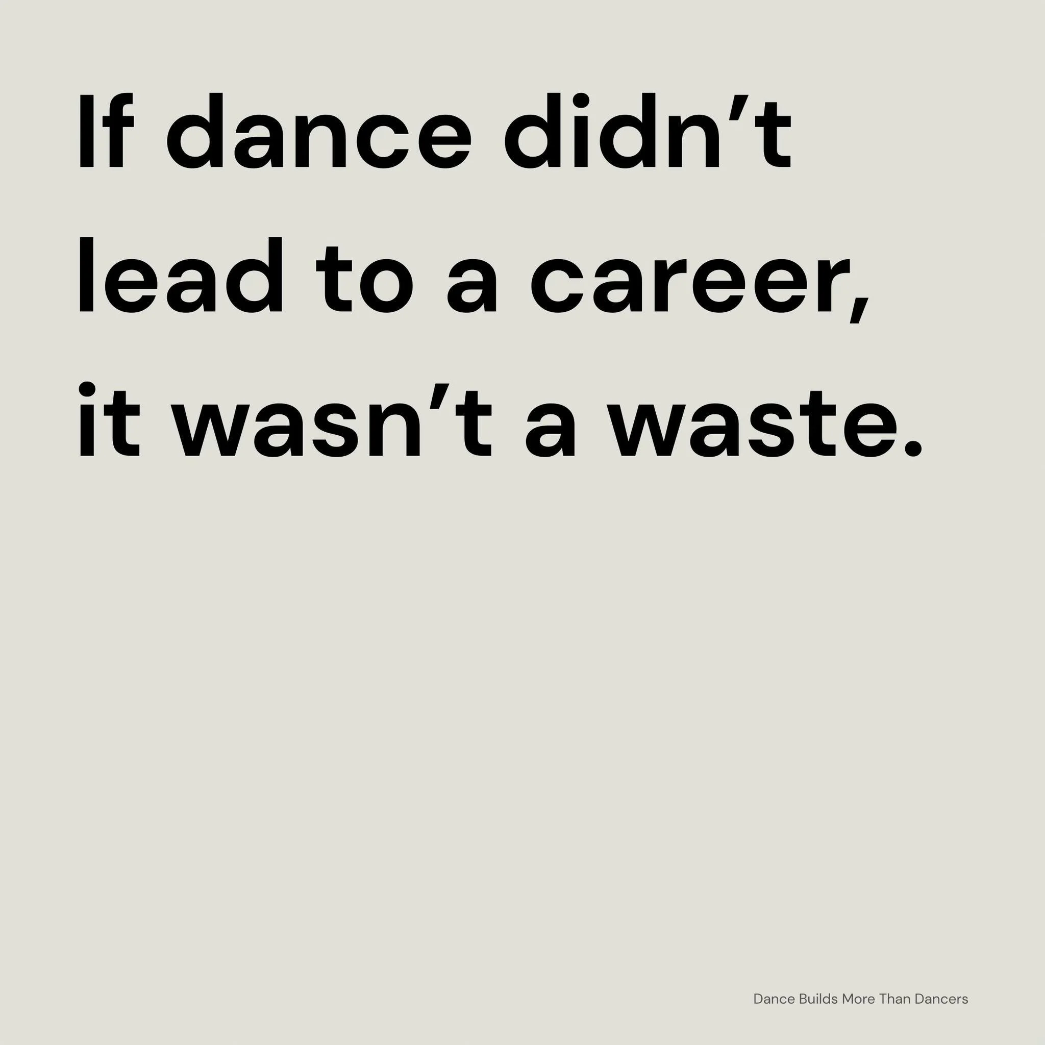 Dance Builds More Than Dancers - Part 2